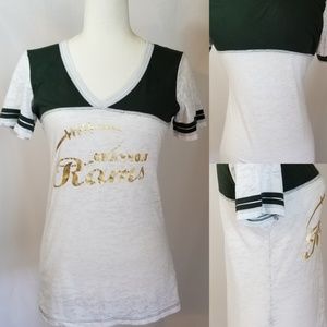 Grayson rams green and white T-shirt